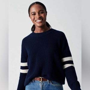 Faherty Navy Sweater
